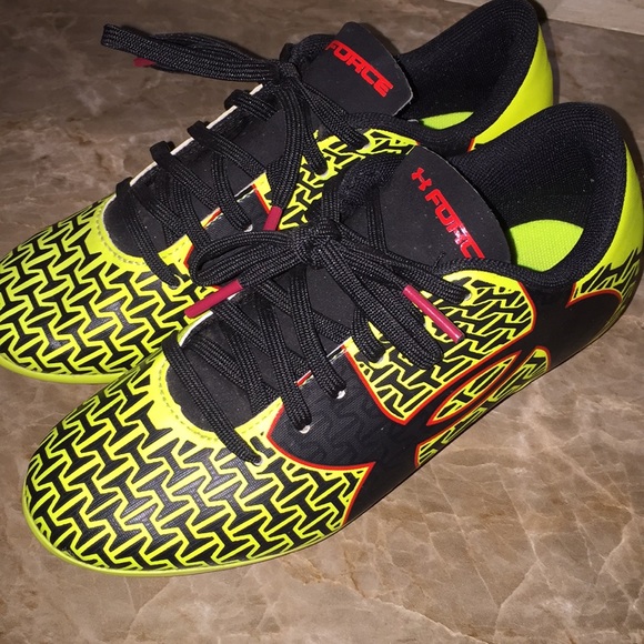 ⚡️•Under Armour Cleats•⚡️WORN ONCE!!!! - Picture 3 of 7